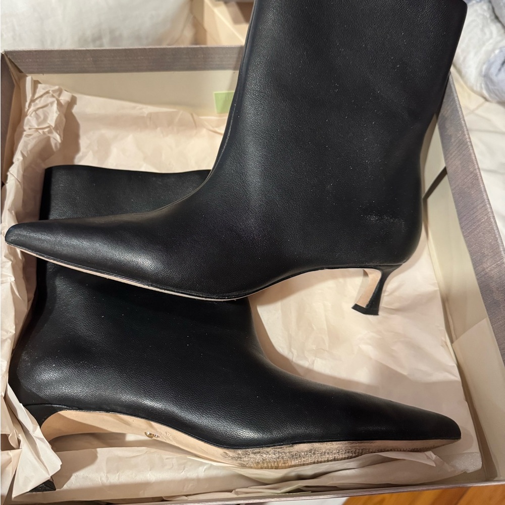 ANTONIO MELANI Black Heeled Boots
